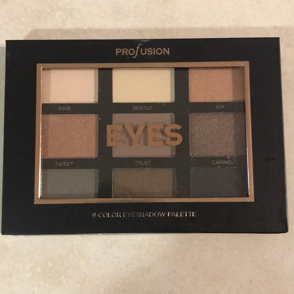 4/$12 Profusion Eyeshadow Pallet